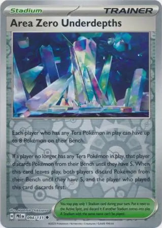 Prismatic Evolutions Area Zero Underdepths #094/131 reverse holo